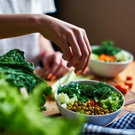 an assortment of healthy foods